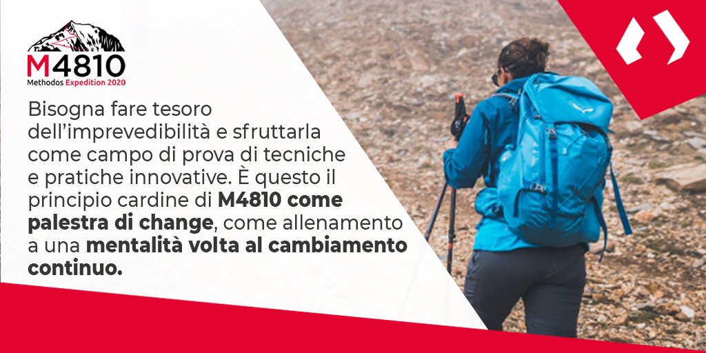 Methodos_Italia's tweet photo. Non fare affidamento su pratiche consolidate, ma cercare la soluzione più adatta al contesto e alla situazione. Applicare lo stesso approccio nella nostra vita personale, nel nostro lavoro e nei progetti di Change che seguiamo.
https://t.co/FkyU9J7b1C
#Methodos #M4810 #change https://t.co/JDz6dVBqlQ