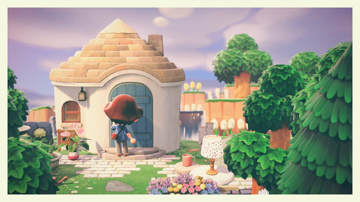 おゆ Sur Twitter ゆきみちゃんの家 川のほとりにあるレム君ちのお隣に引っ越ししました 本人はdiyに夢中だったので代わりに写り込んで W お家に訪ねて来たような感じで撮ってみました あつまれどうぶつの森