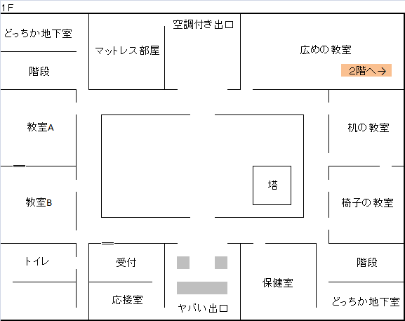 桃井ハルヲ トーテムのパターン多すぎる 長くなりそう 作業 再生時間的に なので1階分まとめたのあげておきます つd ノ ｽｯ Dbd Deadbydaylight Intothefog ミッドウィッチ小学校