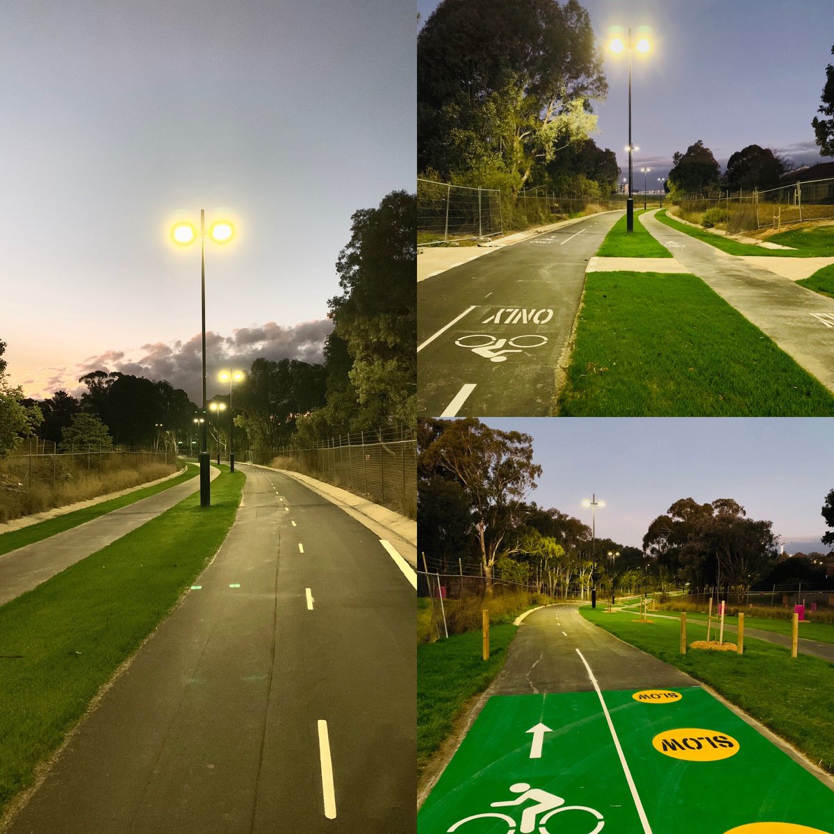 AffinityET's tweet image. I want to ride my bicycle
I want to ride my bike

Especially on Belconnen Bikeways, when they are lit up so well at night. 

More on the project below
cordcivil.com.au/belconnen-bike…