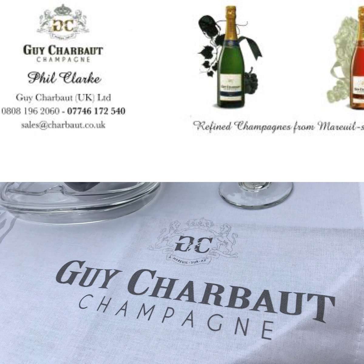 🥂🍾 Guy Charbaut Champagne is now available in the UK🇬🇧 🥂 🍾 Our UK agent is ready to help you choose the right champagne for your special event