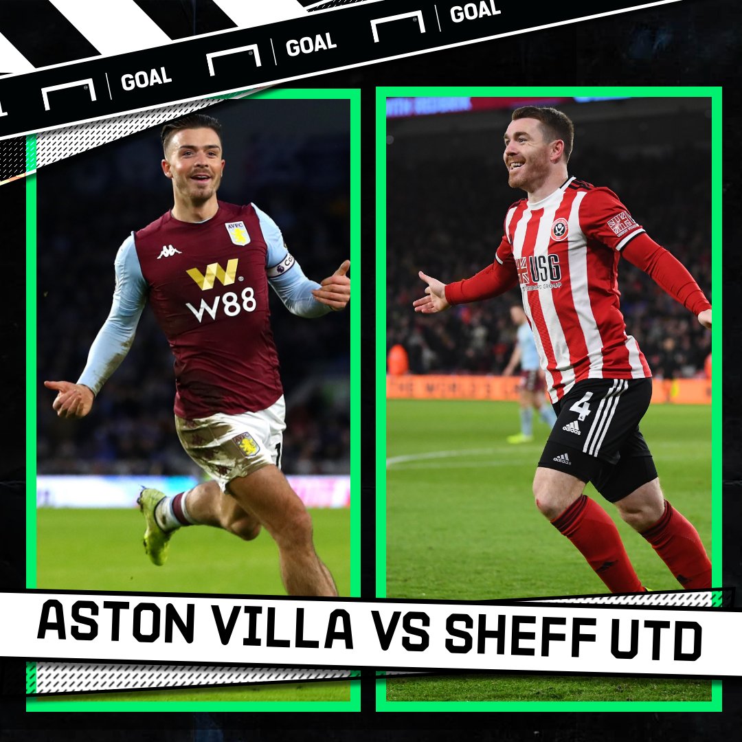 goal's tweet image. Today's Premier League fixtures 😍

Aston Villa 🆚 Sheffield United
Manchester City 🆚 Arsenal

Predictions? 🤔

#AVLSHU #MCIARS