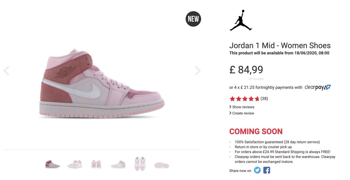 Digital Pink Air Jordan 1 
