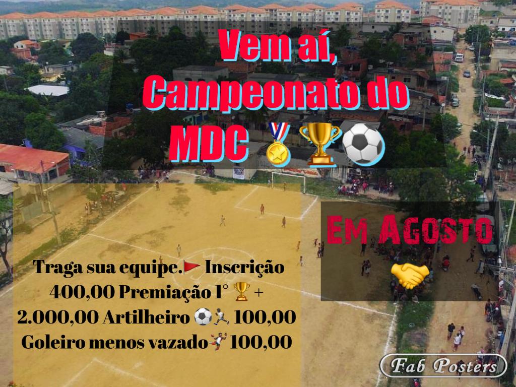 Ele está d volta .
Em Agosto está de volta o mais querido e mais falado.
#ArenaMdc🚩💪⚽🏃
#GrandeCampeonato🇺🇸