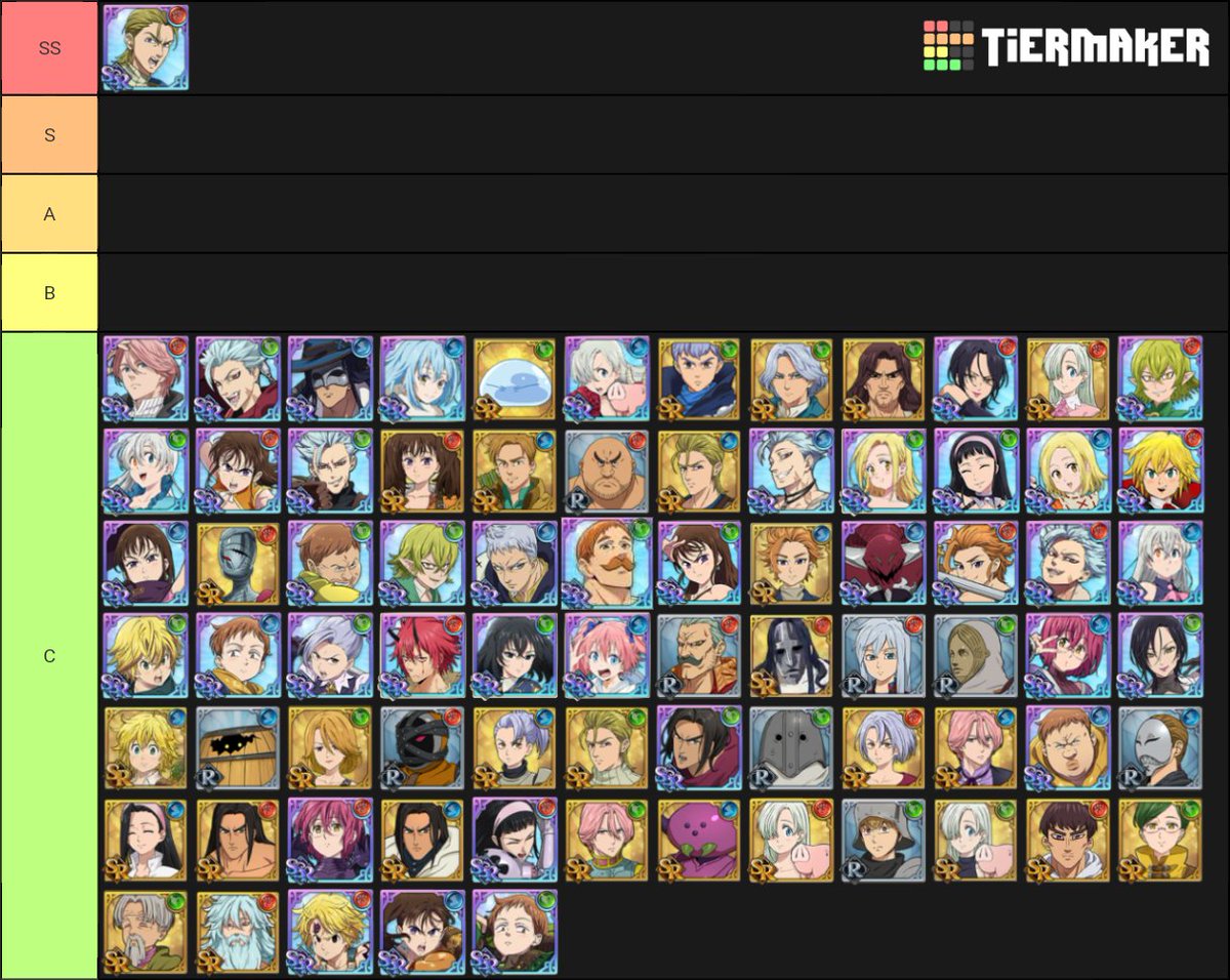 7dspain's tweet photo. Aqui os dejo una tier list, totalmente subjetiva pero con datos objetivo sobre el juego, espero que os guste y os sirva para guiaros https://t.co/HvEEbObukF