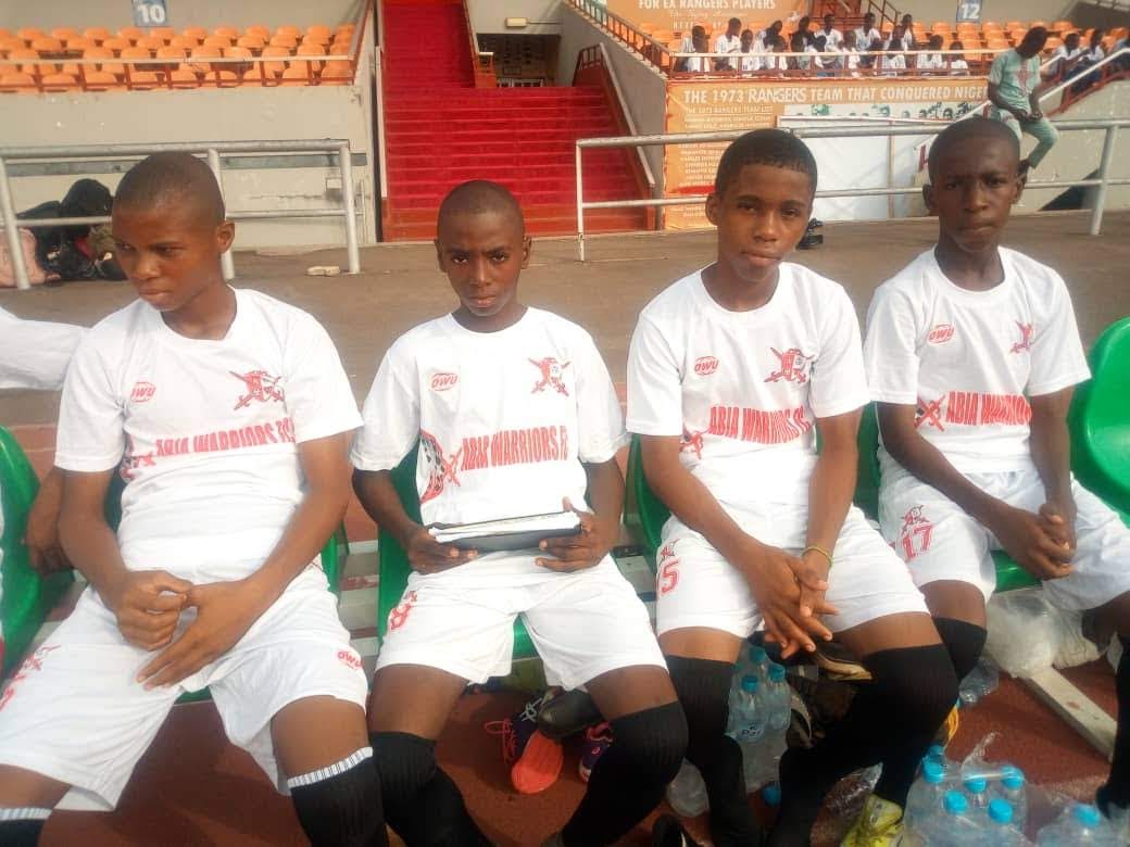 🔴⚪

These are our players to the last Laliga U.15 tournament in Enugu. 

They are all from various secondary schools in Abia State. 

We presented the best team in the tournament. 

#AbiaWarriorsAcademy 
#FutureWarriors 

👏