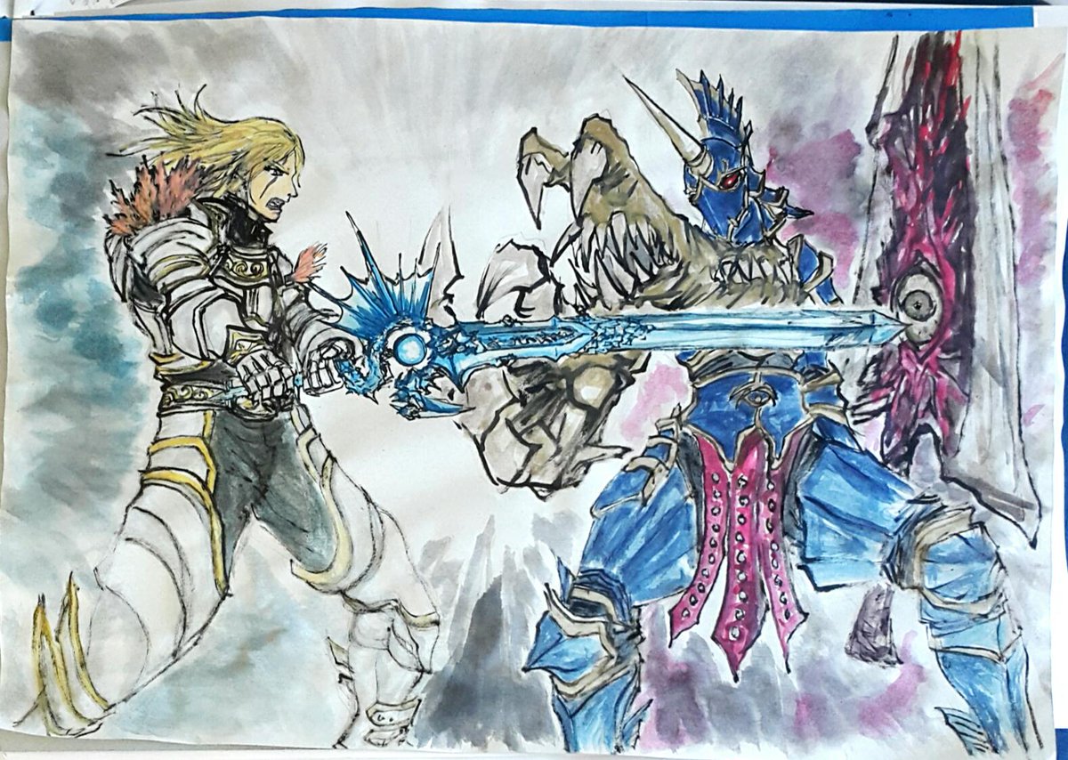 ｚｅｐｈｙｕｒｏｓ V Twitter 因縁の対決 キャリバーお絵描き Siegfried ジークフリート Nightmare ナイトメア ソウルキャリバー Soulcalibur