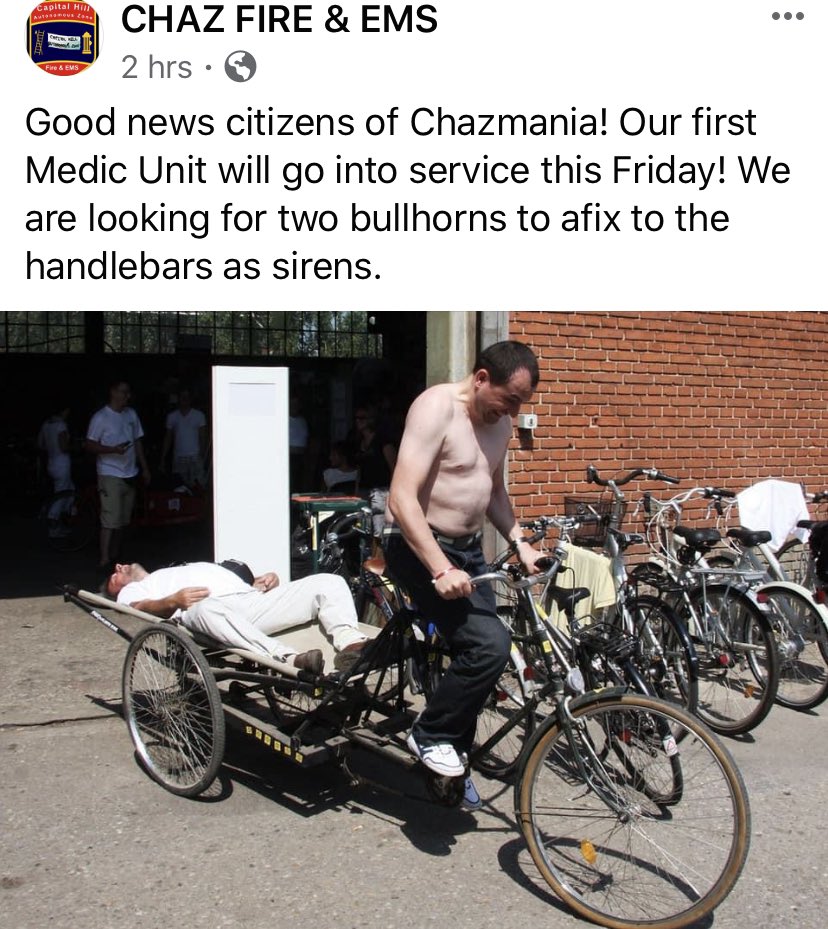 medic_sarcastic's tweet photo. Yo @captainofmedics - Theyโll let me work topless. Youโre move. ๐#SuckMyDick #AndChokeOnIt #iFuckYou #IYeildMyTime ๐
#SeattleChaz #seattlepolice #SeattleChazEMS #LifeSavers #seattlepd #SeattleFire #SeattleAutonomousZone https://t.co/TIPyq5oKKJ