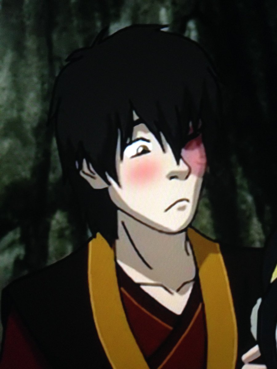 Zuko Blushing