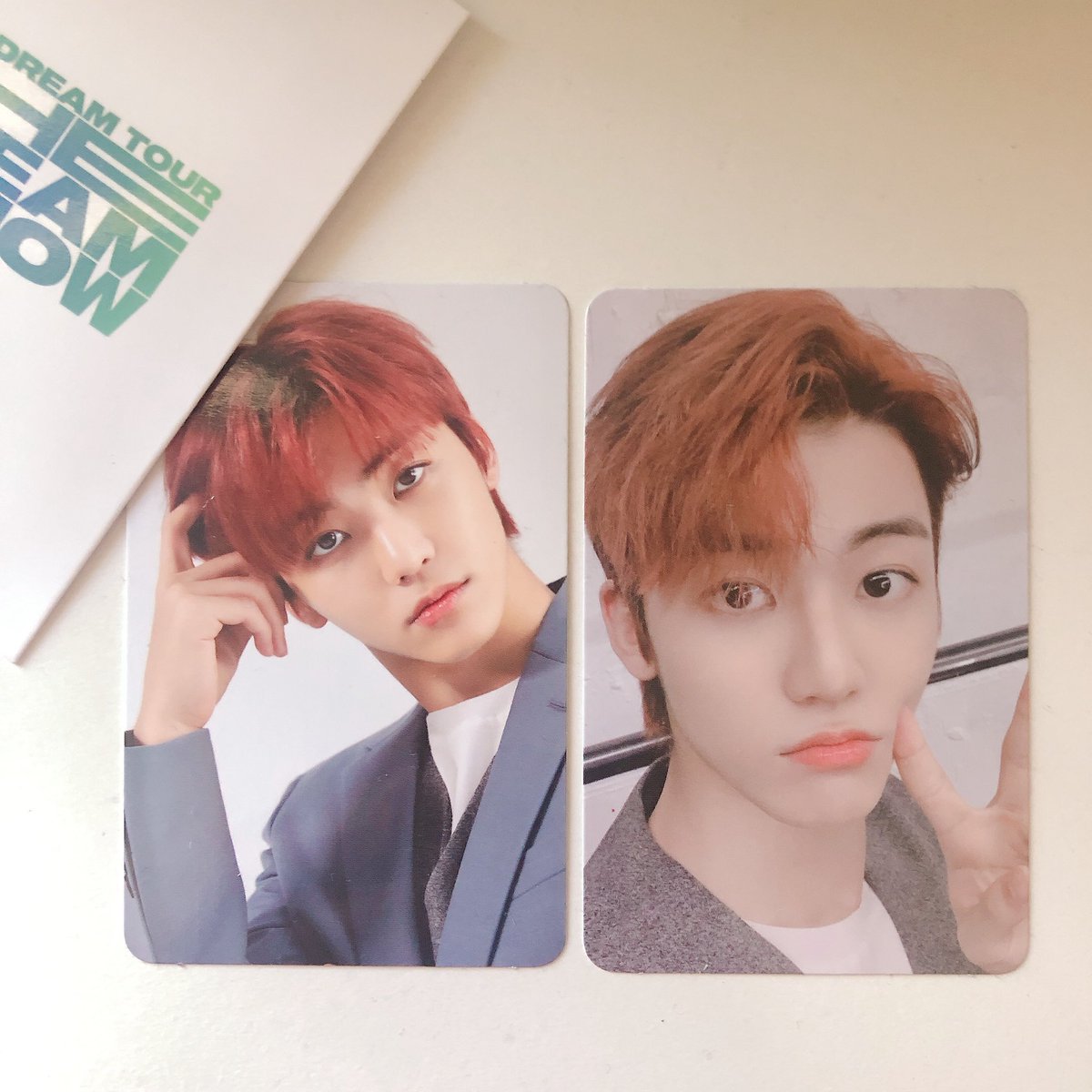these were the two tds fortune pcs i was missing and i’m so happy they’re complete now  thank you  @sunburst_jaemin for the smooth transaction   #SunburstJaeminFeedback