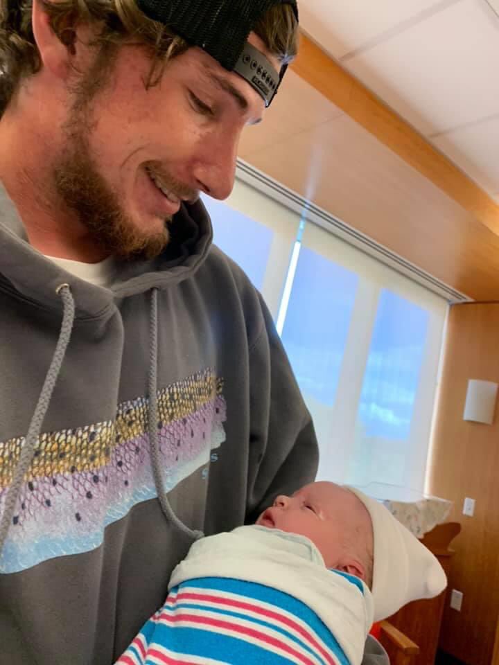 Coach Burris is a grandpa today. Killian and Katie gave the world Paisley Faye Burris.