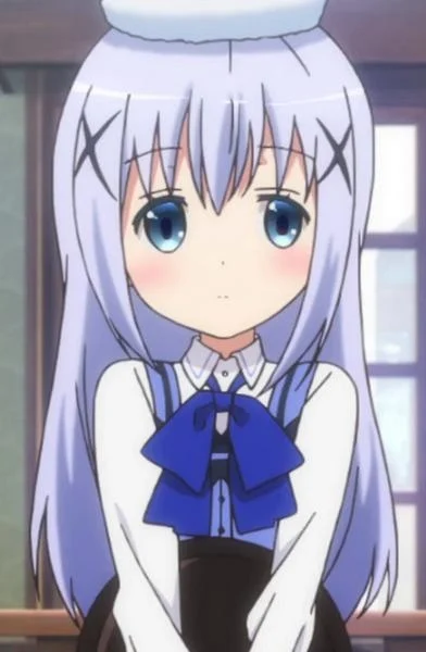 #72 Gochuumon wa Usagi Desu ka?.-Best Girl: Chino Kafuu. Isn't she one of the cutest girls ever? I could head pat her all day! *~* She is incredibly adorable. I want to hug her so badly! ><This is one of my favorite "cute girls doing cute things" anime. I can't wait for S3!!