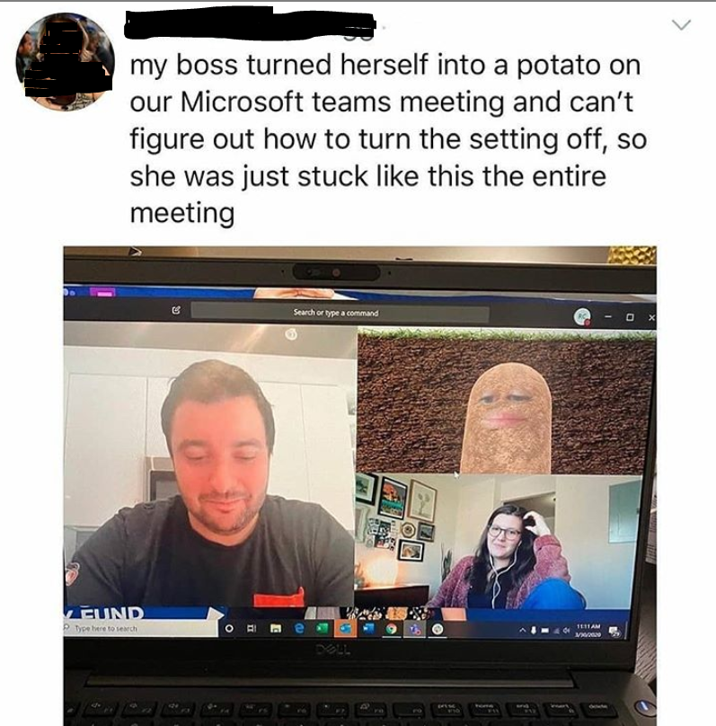 ThGetHired's tweet photo. Has this ever happened to you?
Share your funny #Zoom or #VirtualMeeting experience.

#JaveriaQ #ZoomMeetings #Bloopers #Employees #StaffMeetings #OnlineMeetings https://t.co/90viEENvKx
