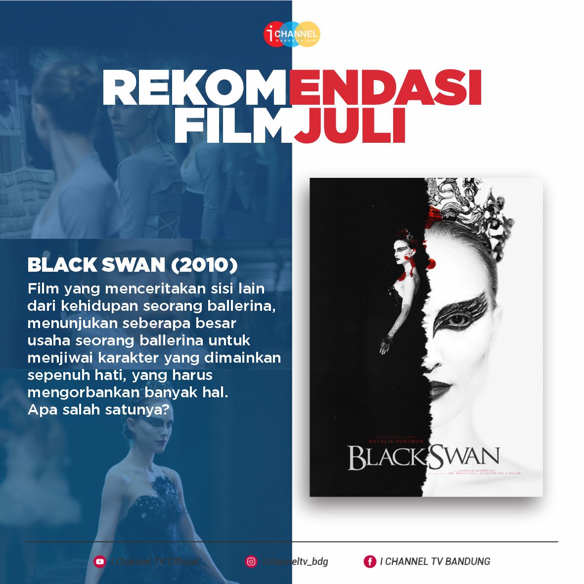 Rekomendasi film bulan JULI ini cocok buat kamu yang pecinta film plot-twist! Jadi, bisa tetap nonton film yang seru meski dirumah saja yaa!