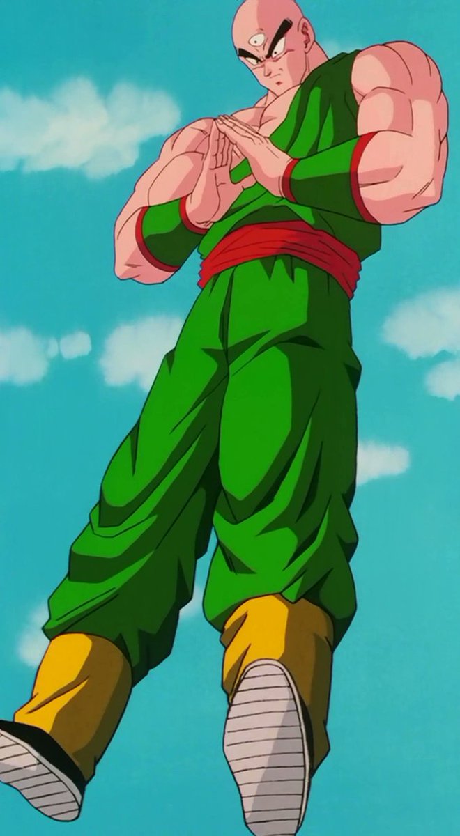 All right guys I'm going to talk about Tien seriously here for this bit I know, I'm shocked. But Goku lost his first fight with him, and his fight with others, why? To Show that Goku had to go up. He had to step up and do you want to know what else showed that?