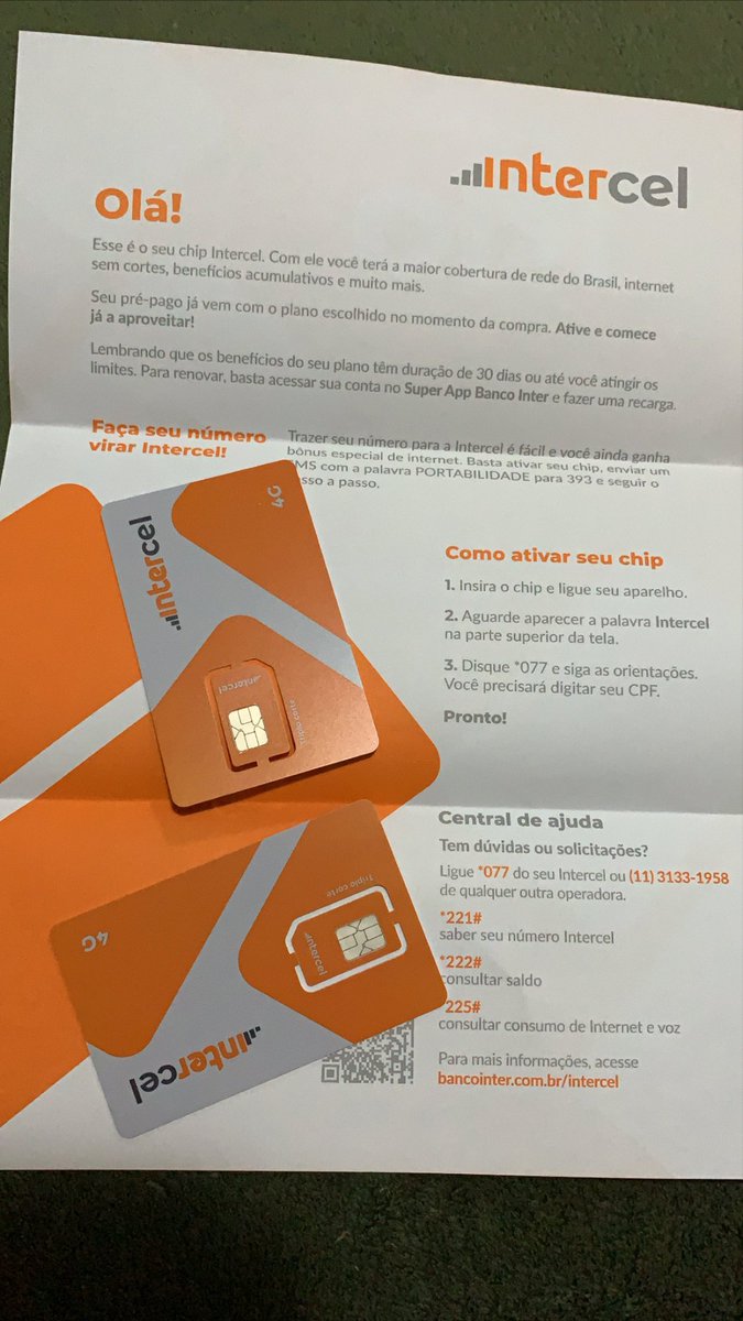 iggormariano's tweet image. #intercel chegou! Vamos testar 🤗