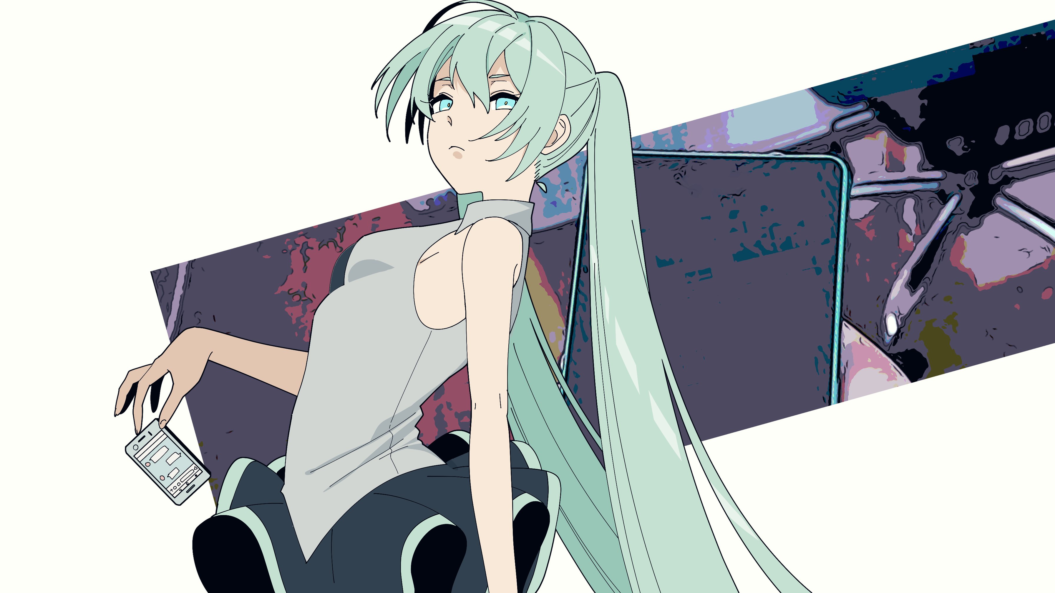 Uzivatel マスもふﾌﾟﾝ Na Twitteru ボカロ曲のサムネみたいななんか意味ありげな感じの落書き T Co Dfyj7x7x3j Twitter