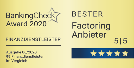 BibbyGer's tweet photo. Bester Factoring Anbieter 2020 🎉
Wir können gar nicht sagen wie sehr wir uns freuen, dass wir zum zweiten Mal in Folge von unseren Kunden zum besten Factoring Anbieter gewählt wurden.
#BankingCheckAward, #eKomiAward #BIS20 #BesterFactoringAnbieter2020 #DANKE https://t.co/epUV50pWB8