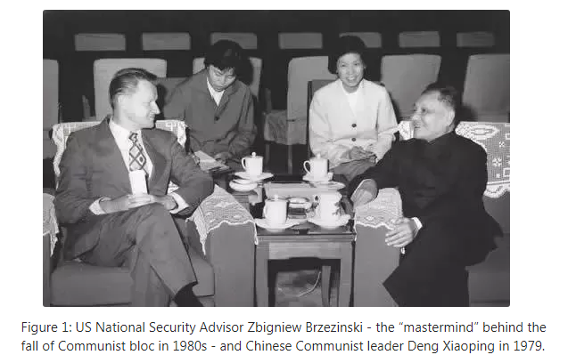 After losing the Vietnam War and a Great ally in Iran (Shah) in the last 1970's, USA gave the job of stopping USSR to Zbigniew Brzezinski.