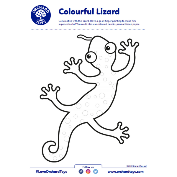 It's time to get creative! Preschoolers can have fun finger painting this colourful lizard and school children can apply their counting skills as they discover what's out at sea! 

Click here to download: bit.ly/37BTXdt