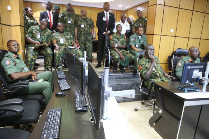 DefenseNigeria's tweet photo. Nigerian Army Cyber warfare Command. The first and only one of its kind in Africa. https://t.co/haOs5epfEl