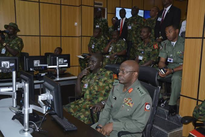 DefenseNigeria's tweet photo. Nigerian Army Cyber warfare Command. The first and only one of its kind in Africa. https://t.co/haOs5epfEl