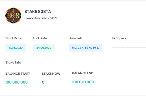 cryptotrader85's tweet photo. It has taken me all this time but I am finally staking #808TA As many of my older followers know I was staking #808coin but that started to go down & a few members of the community swapped over to 808TA token.
808TA can be staked here => https://t.co/3pz12yyMUW
@808TA_ https://t.co/MnULJw3GsI