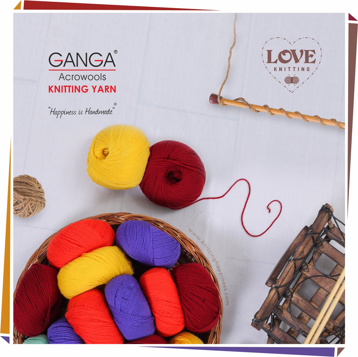 GangaAcrowools's tweet photo. Ready for a week of serious hand knitting?
Our Warm N Soft 100% wool is the perfect yarn for your hand knitting projects 🧶
Available in 200gram (A pack of 4 balls) at Amazon -
https://t.co/lA6cd07Ouv
Warm N Soft Knitting patterns are available at https://t.co/x2y1u3MXZx https://t.co/3YuaRfiBWJ