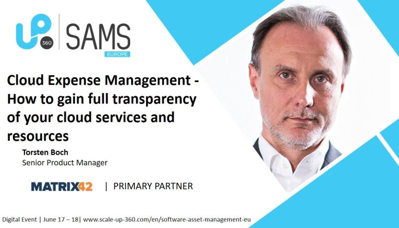 Matrix42_global's tweet image. Good morning followers, today from 10.30-11, you can switch on to the presentation of Torsten Boch, Matrix42. Join here for free: bit.ly/3fyc0nG
#SAMSEurope #CloudExpenseManagement #Transparency #IaaS #PaaS #CloudServices #Matrix42