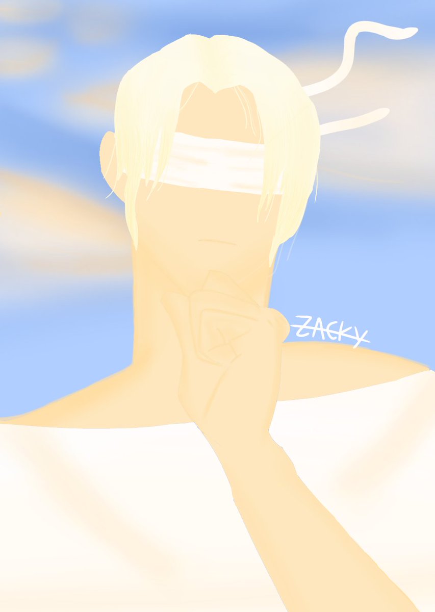 Zackyellax's tweet photo. Call him light Natheniel 😇

If the light halo was human ☁️

Inspo: @.squishyjellfish, a pose I found at google, lady justice, and the light halo 👼

Retweets and likes are appreciated

Tags: (Repost) #RHTH #rhteaspill #RHConcepts #rhconcept https://t.co/aIi27SOngh