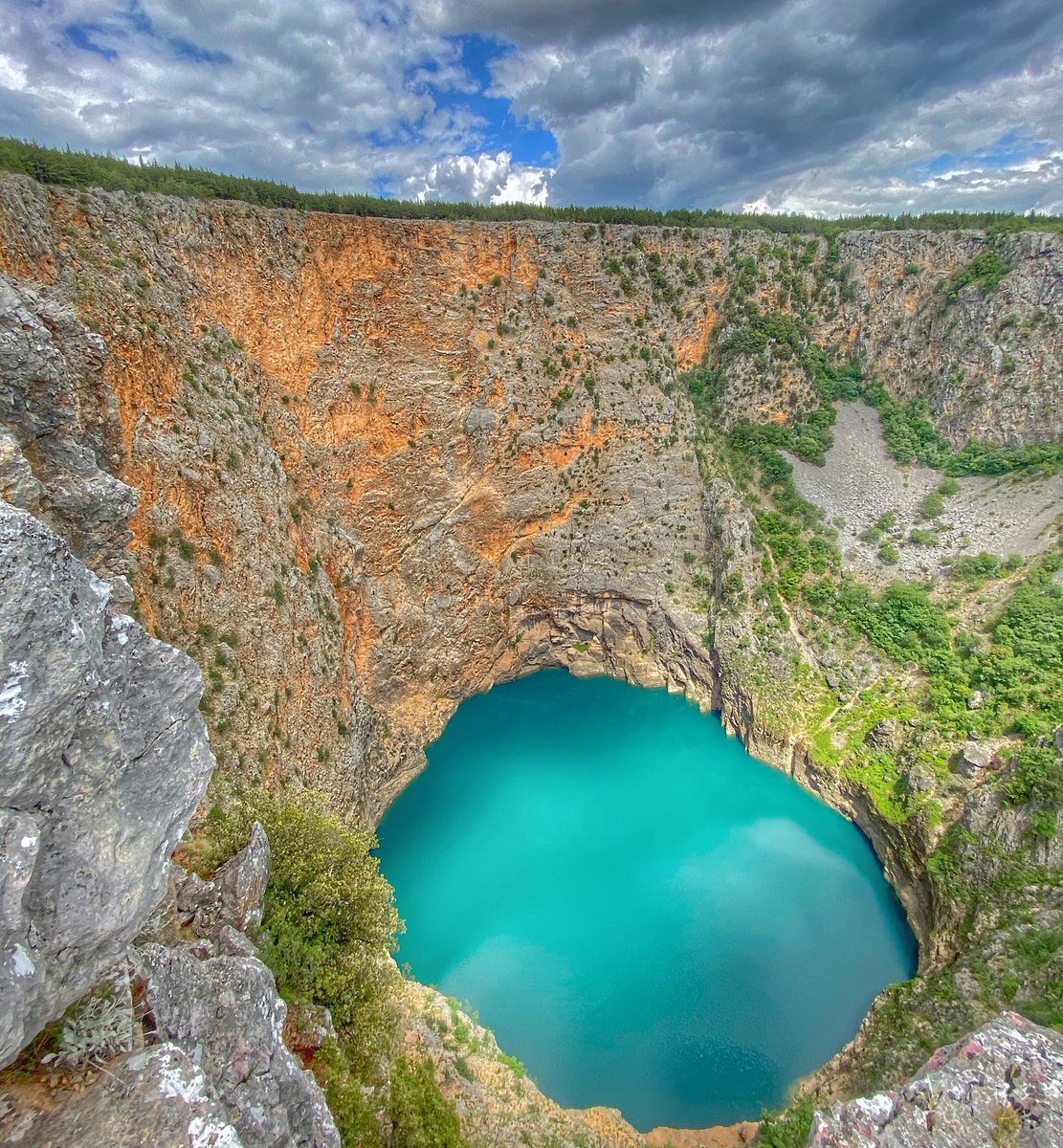 Красное озеро в хорватии