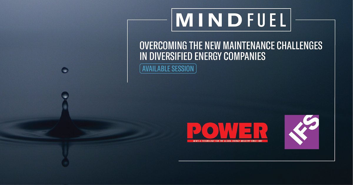 In this #MindFuel session <a href="/AaronL_Power/">Aaron Larson</a> of <a href="/POWERmagazine/">POWER magazine</a> discusses how new business models, products and services can impact your maintenance operations, and take away some key tips for success. 

Watch here. 👉  ifs.link/e5Up0P