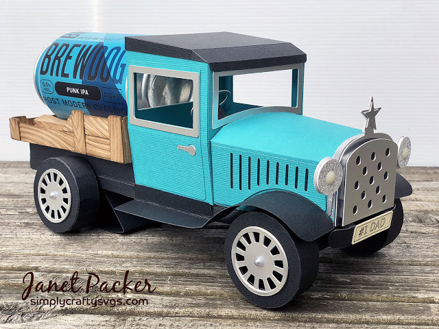CraftingQuine's tweet photo. Vintage Beer or Soda Truck for Father's Day https://t.co/Q6jizWsGwW