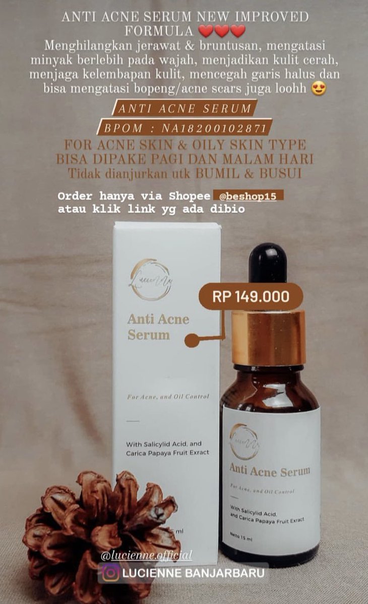 lucienne serum acne