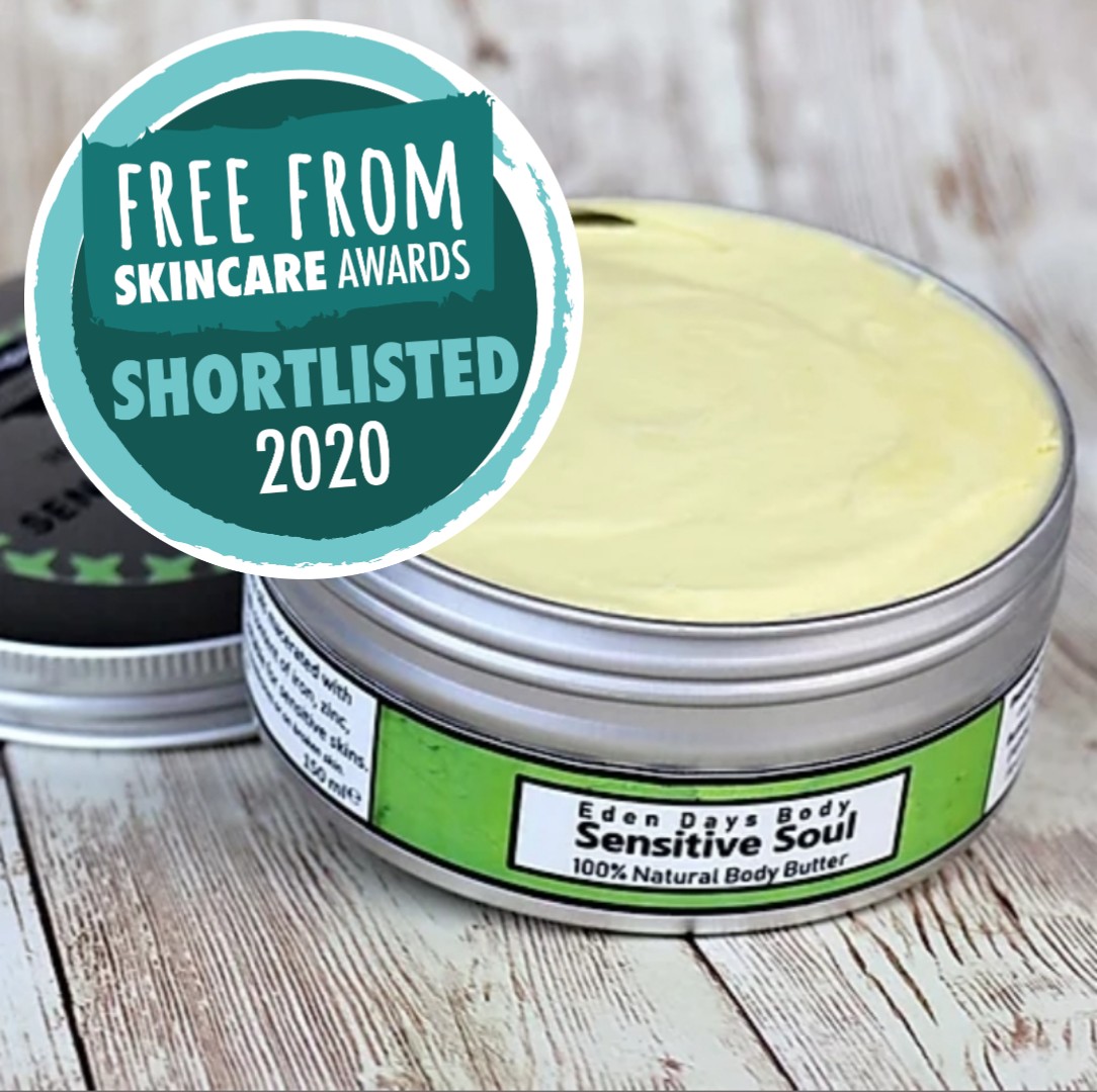Edendaysbody's tweet photo. Super exciting news! Our Sensitive Soul Whipped Body Butter made the shortlist for the Free From Skincare Awards 2020!

#FFSA2020 https://t.co/26J6zOQl10