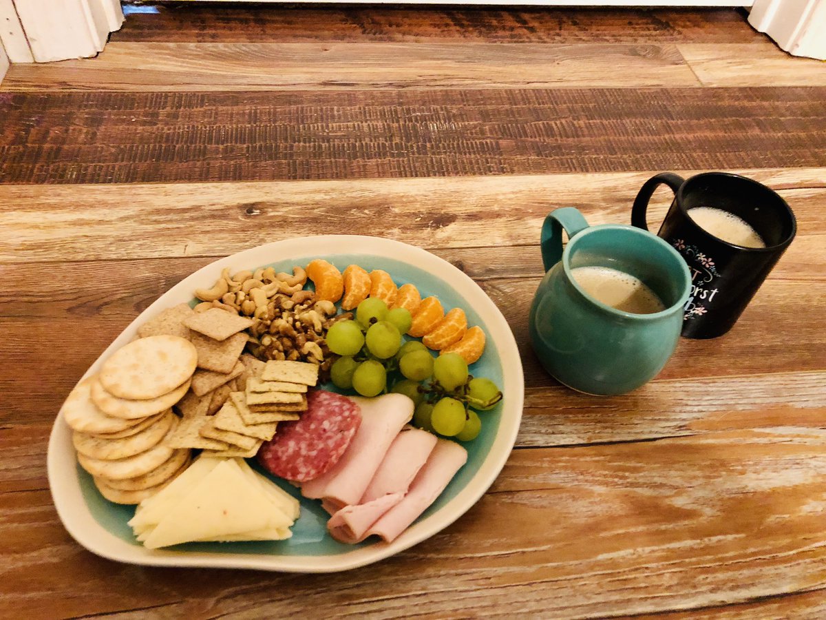 Fitz4SchoolBrd's tweet photo. If you caught me snacking around 11pm, it’s because my sister is amazing...and apparently has a wicked sense of humor. #nottheworstmom #thiscallsfortwomugsofcoffee ☕️❤️🤷🏻‍♀️ https://t.co/StbukwKph9
