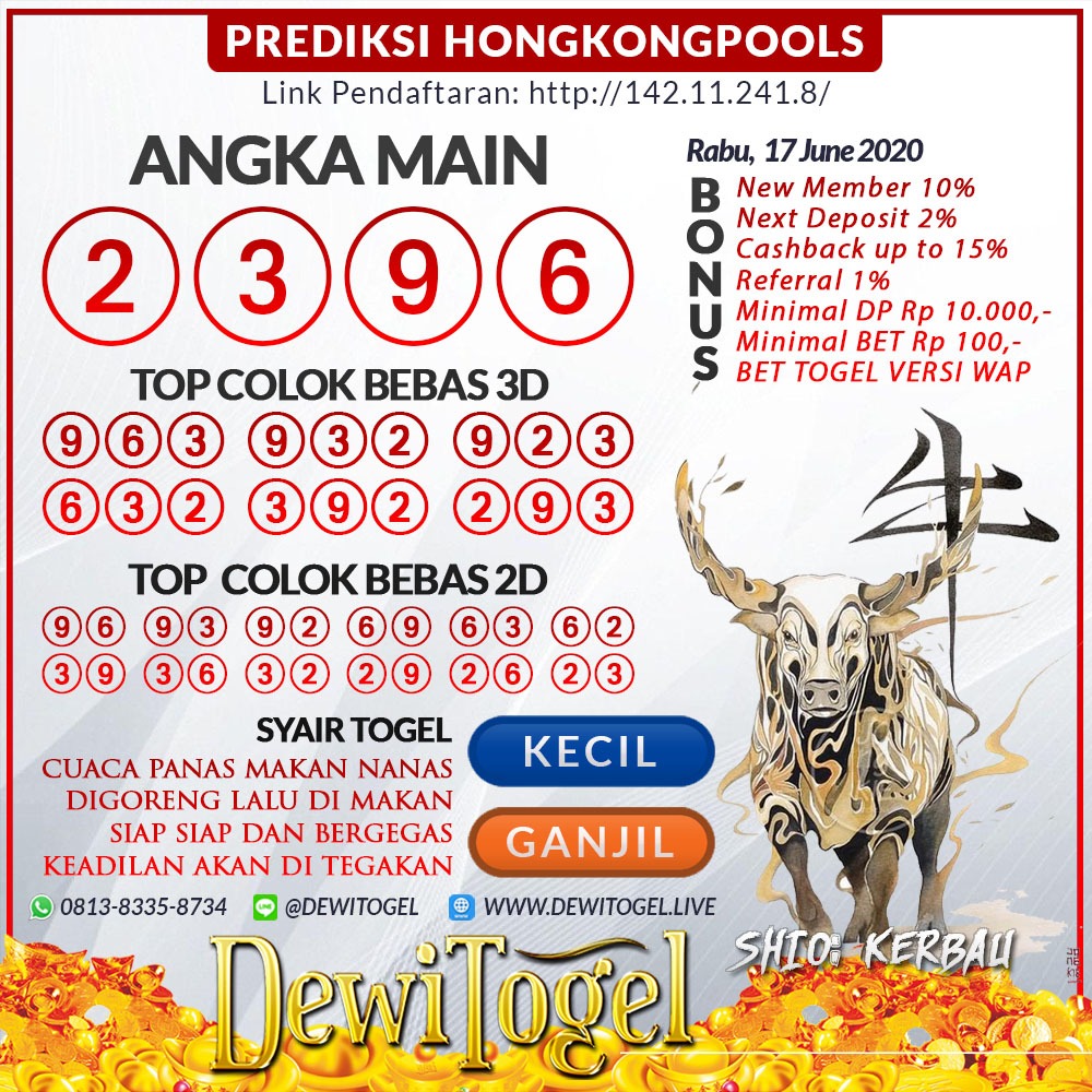Prediksi Togel Wap | Dewitogel On Twitter: "Togel Wap Prediksi  Hongkongpools Rabu, 17 Juni 2020 Http://204.11.58.24/Data-Hk-Prediksi-Hongkongpools-Rabu-17-Juni-2020/  #Wapprediksihongkong #Togelwap #Prediksihongkong #Syairhongkong  #Angkamainhongkong ...