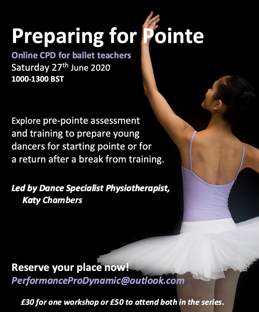 Calling all ballet teachers. Two great CPD opportunities with the marvellous <a href="/Katywith_a_Y/">Katy Chambers</a> #ballet #CPD