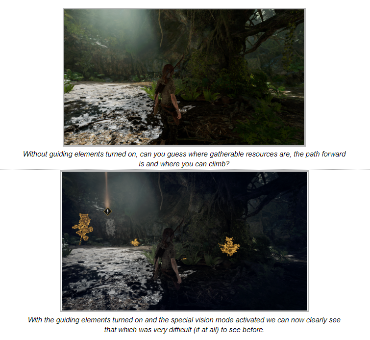 My biggest beef with many modern games: We get fidelity and realism and we lose readability. 