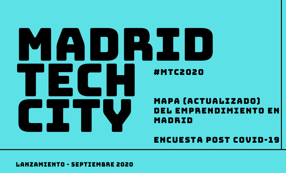 Interesante encuesta sobre emprendimiento en madrid y situación post-covid #emprendimiento #covid19 madridtechcity2020.typeform.com/to/eQKDQJ
