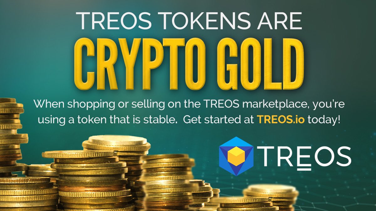 Buying and selling goods 
with #cryptocurrency has 
never been so simple. 

By using $TRO on the #TREOS 
marketplace, you are shopping 
confidently with our #Token 
anchored to the price of 1g of #gold

Start shopping today> TREOS.IO

$BTC $ETH $LTC $EOS $BNB #BTC