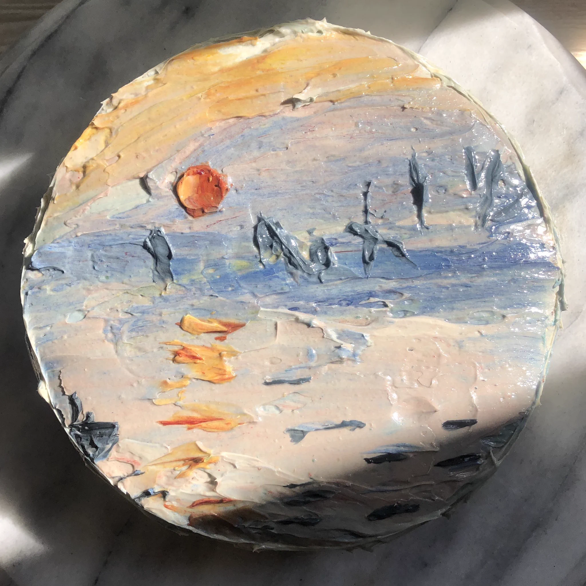 あの名画をスイーツに！？モネの代表作をケーキで再現www