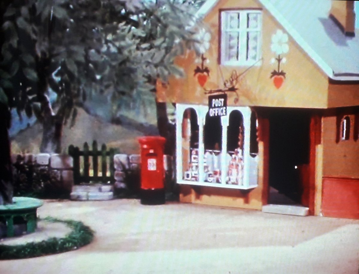 The Post Office. Another quaint little Village Shop type affair, and there were doubtless still Post Offices that looked like this around in the early sixties.