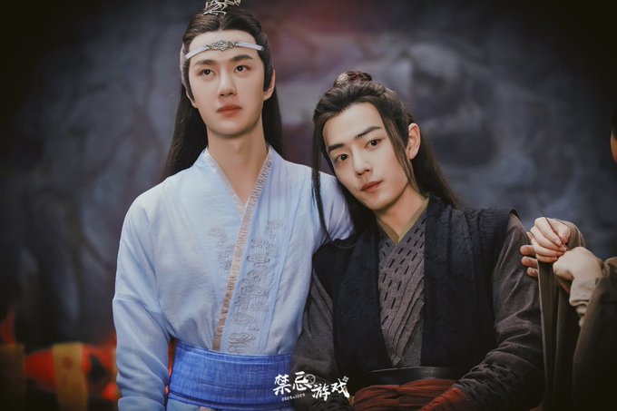 陳情令 魔道祖師 博君一肖 肖戦 シャオジャンxiaozhan 藍忘機