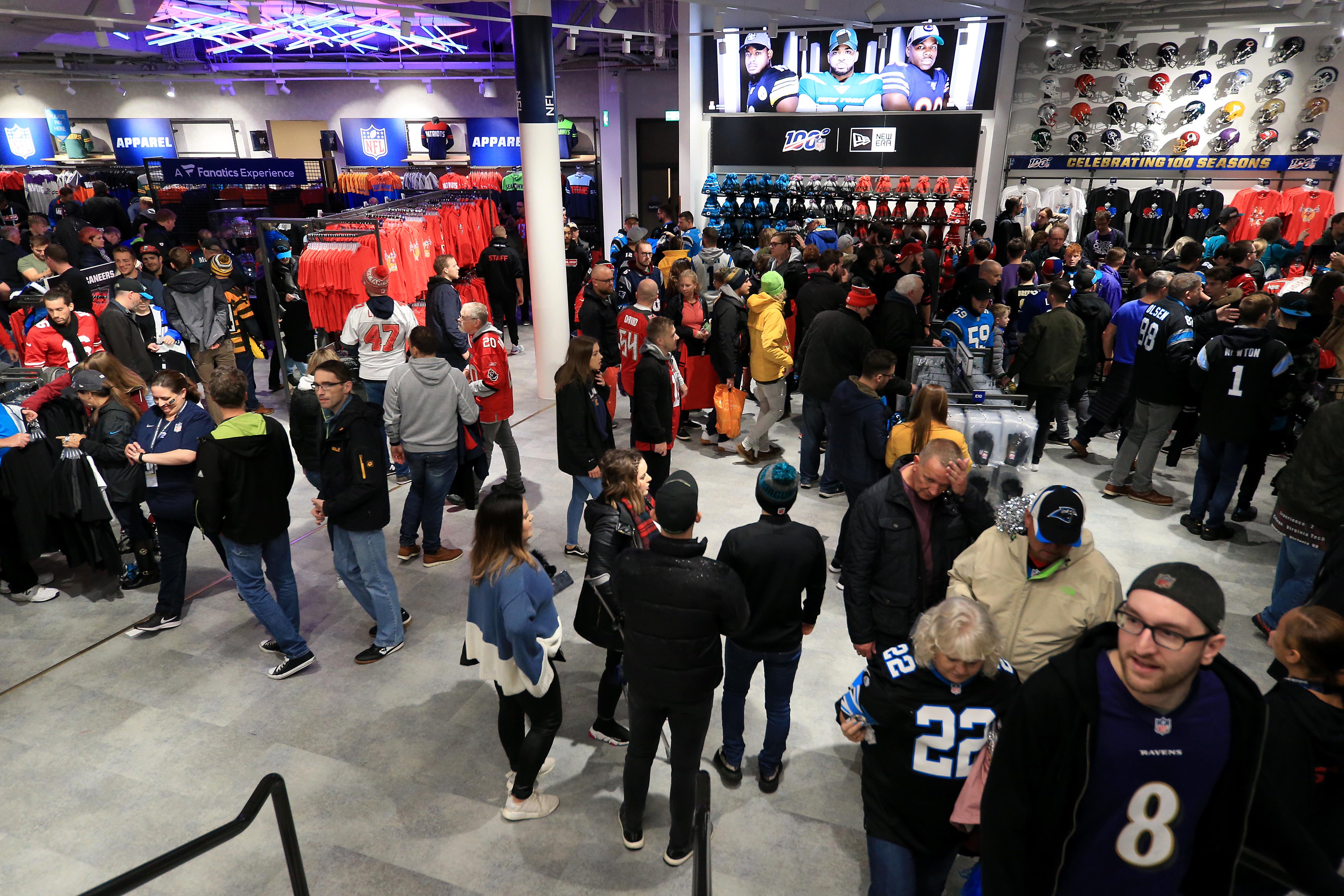 nfl retail store