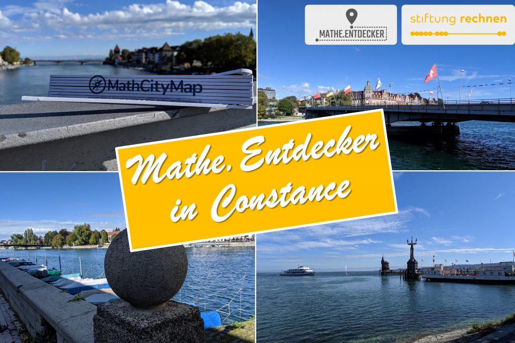 mathcitymap's tweet image. Last year, we visited #Constance. Today, we are very happy to announce the opening of 14 Mathe.Entdecker #mathtrails in cooperation with @Stadt_Konstanz and @stiftungrechnen! 😀👏 Follow the link and check them out: mathcitymap.eu/en/mathematics…  
#twlz #iteachmath
