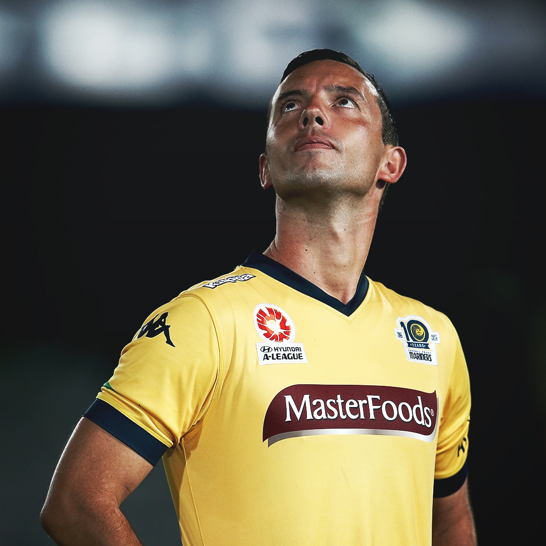 aleaguemen's tweet image. The heart and soul of the @CCMariners for years 💛

From painful Grand Final defeats to lifting the trophy as captain, John Hutchinson experienced it all with the Mariners 🏆 

#PlayerEvolution #ALeague