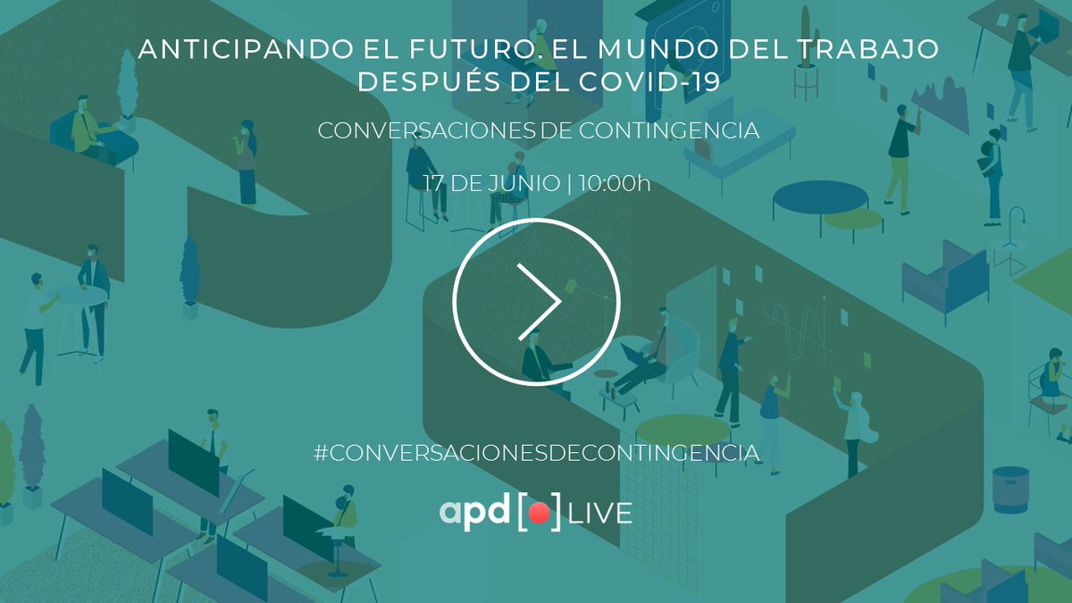 PortdeBarcelona's tweet photo. 🗣️¡Recuerda! Hoy a las 10h únete al encuentro digital de @APDasociacion, en el que participará la directora de RRHH del #PortdeBarcelona, Ana Bernabeu.

💭 Anticipando el futuro. El mundo del trabajo después del #Covid19 ➡️ https://t.co/Wz9cUKsXFD

#PARARparaCRECER https://t.co/F2jaZhgi4y