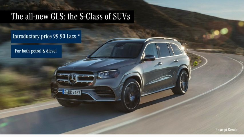 Mercedes-Benz launches the #AllNewGLS luxury SUV at Rs 99.90 lakh. Service packages beginning at Rs 82,100.

@MercedesBenzInd @AutoTechReview1 #GLS