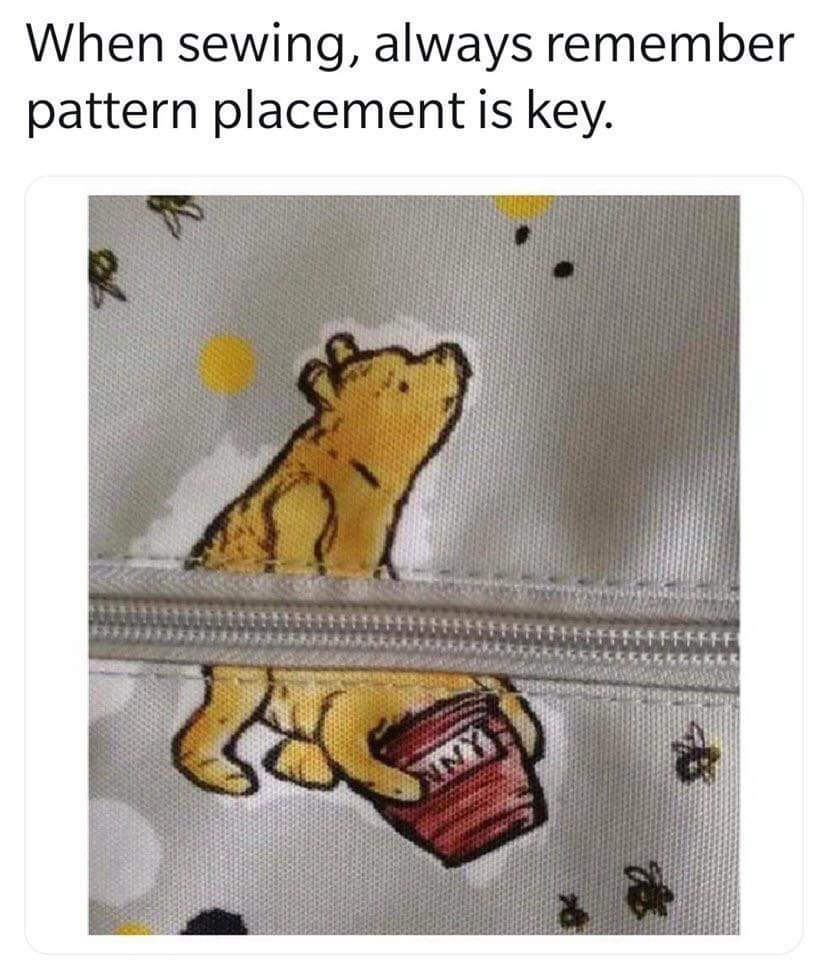 m1whitey's tweet photo. Morning all, another fun packed day for us all I'm sure.
Remember kids, pattern placement is key #joinin #patternplacement https://t.co/bJq8vsJDx0